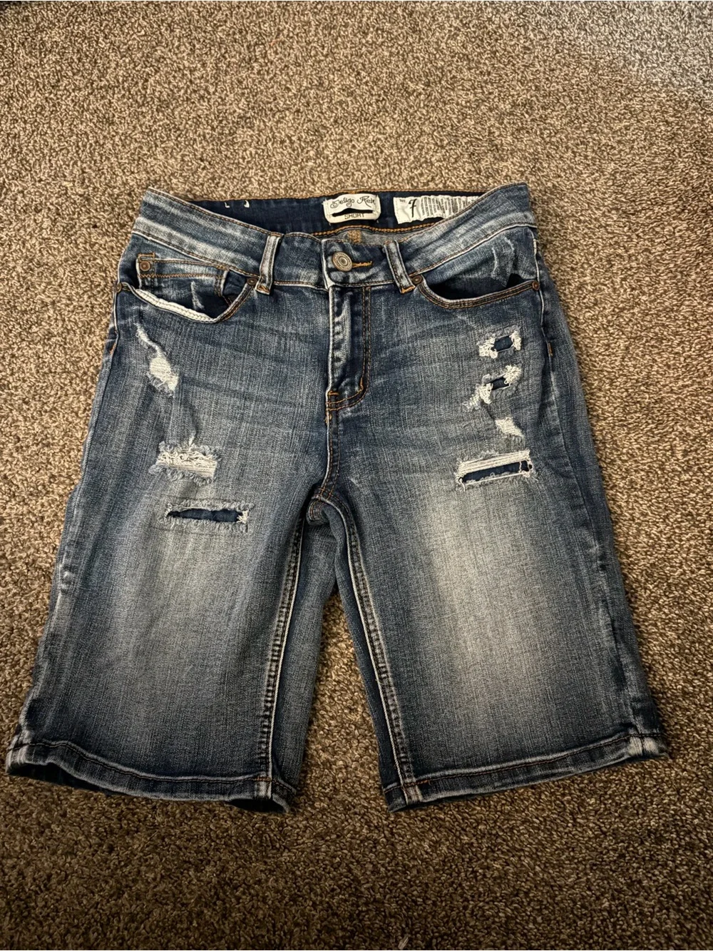 Indigo Rein Denim Shorts